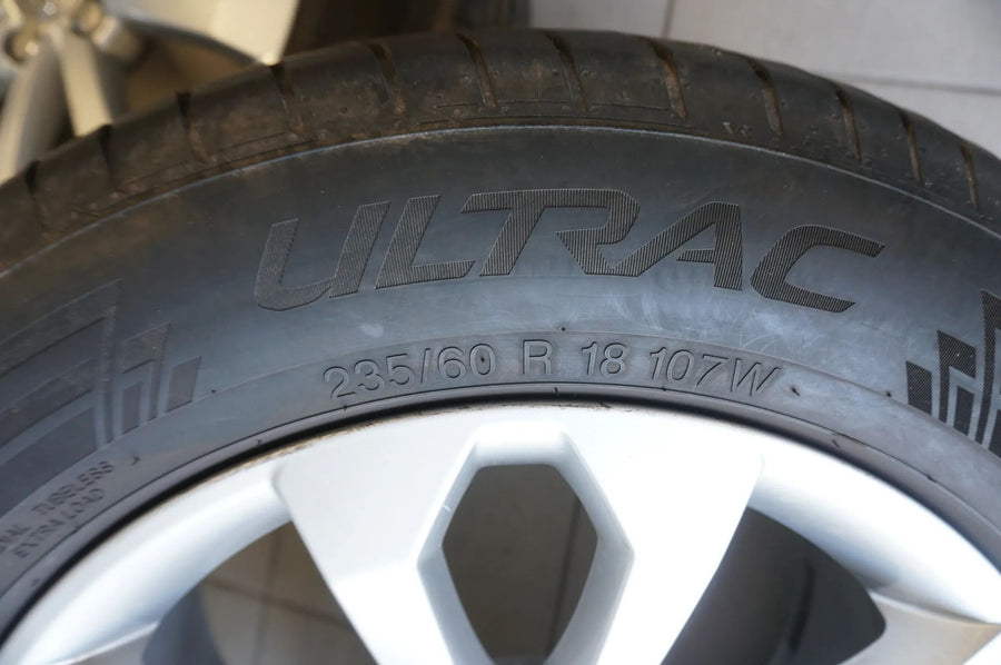 Original Audi Q5 8R Alufelgen Sommerräder TOP Sommerreifen 235 60 R18 6mm