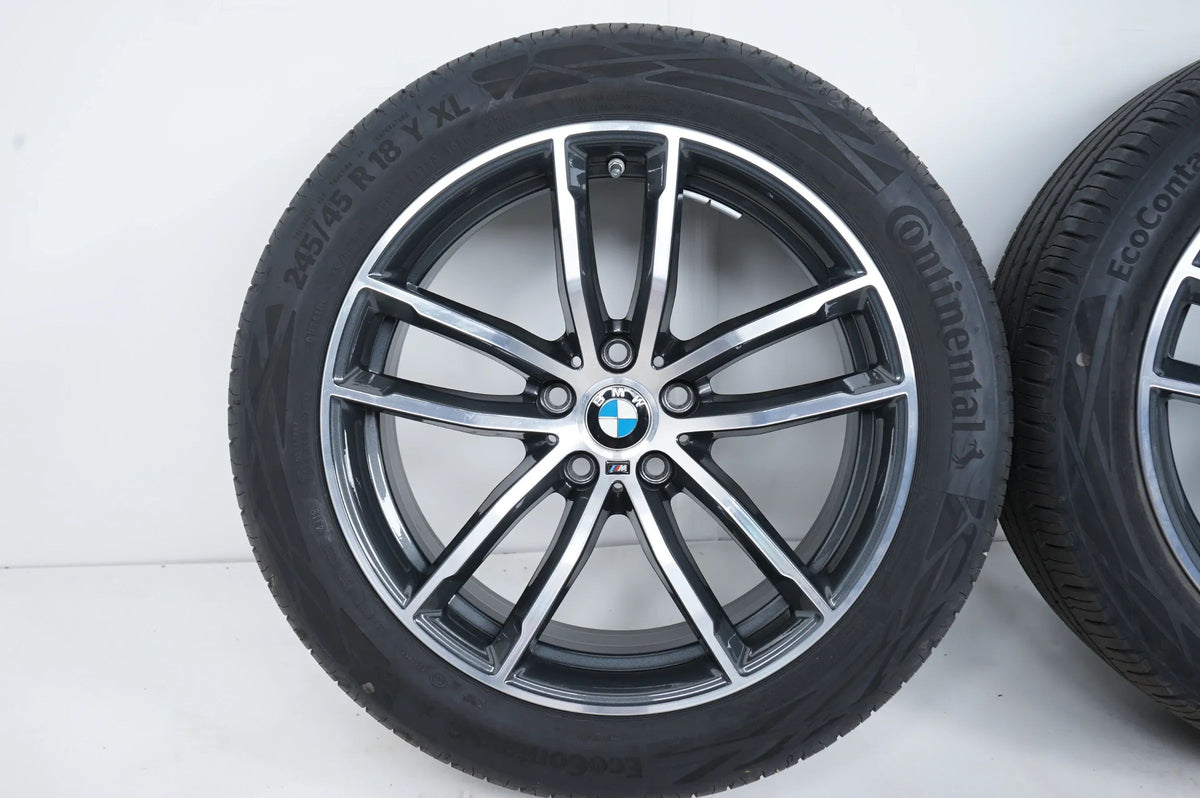 Bmw 5er G30 G31 Sommerräder Sommerreifen Alufelgen 18 Zoll 662M 8093405 Detailansicht 3