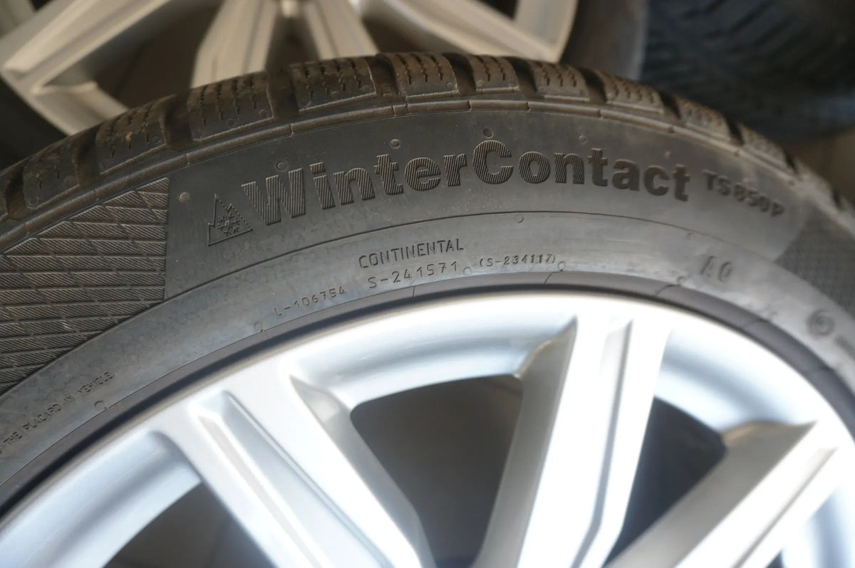Original Audi A6 C8 4K A4 F2 Alufelgen Winterräder Winterreifen 245 45 R19 7mm Detailansicht 9