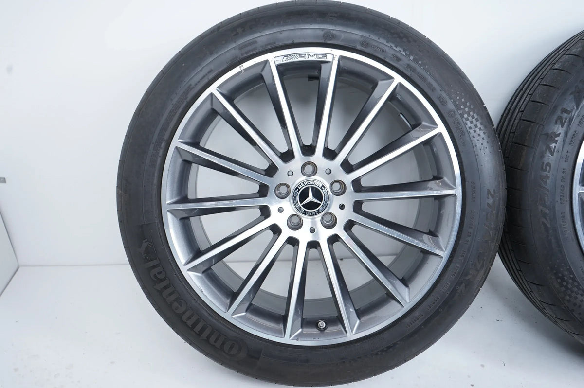 Mercedes GLE V167 C167 AMG Sommerräder Sommerreifen 21 Zoll Detailansicht 3