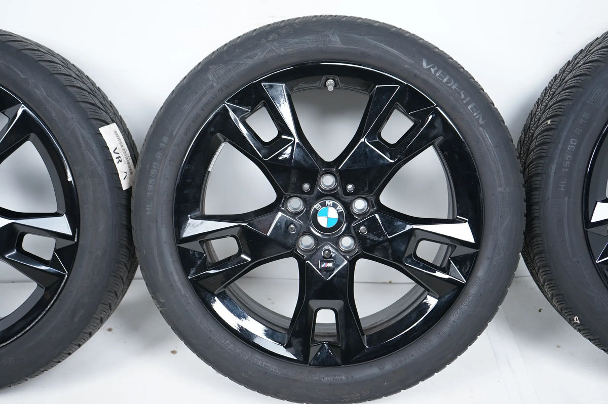 BMW 1er 2er F70 F74 Winterreifen Winterräder 195 50 18 Zoll 968M 5A45271 Vue détaillée 7