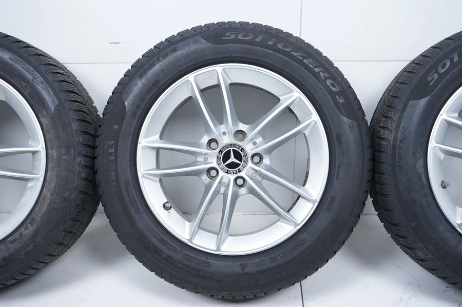Pneus hiver et jantes hiver 16 pouces pour Mercedes Classe AB W177 B247