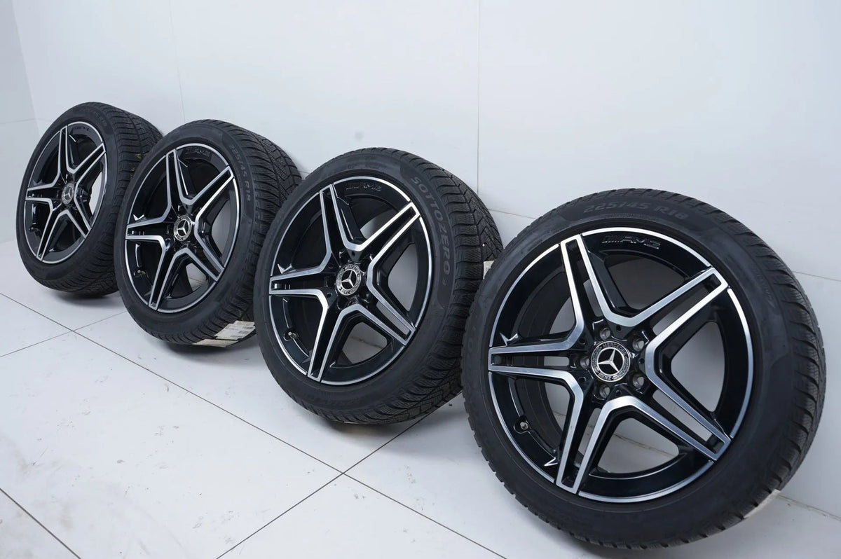 Mercedes A B Klasse W177 B247 Allwetterräder mit neuen Allwetterreifen 18 Zoll