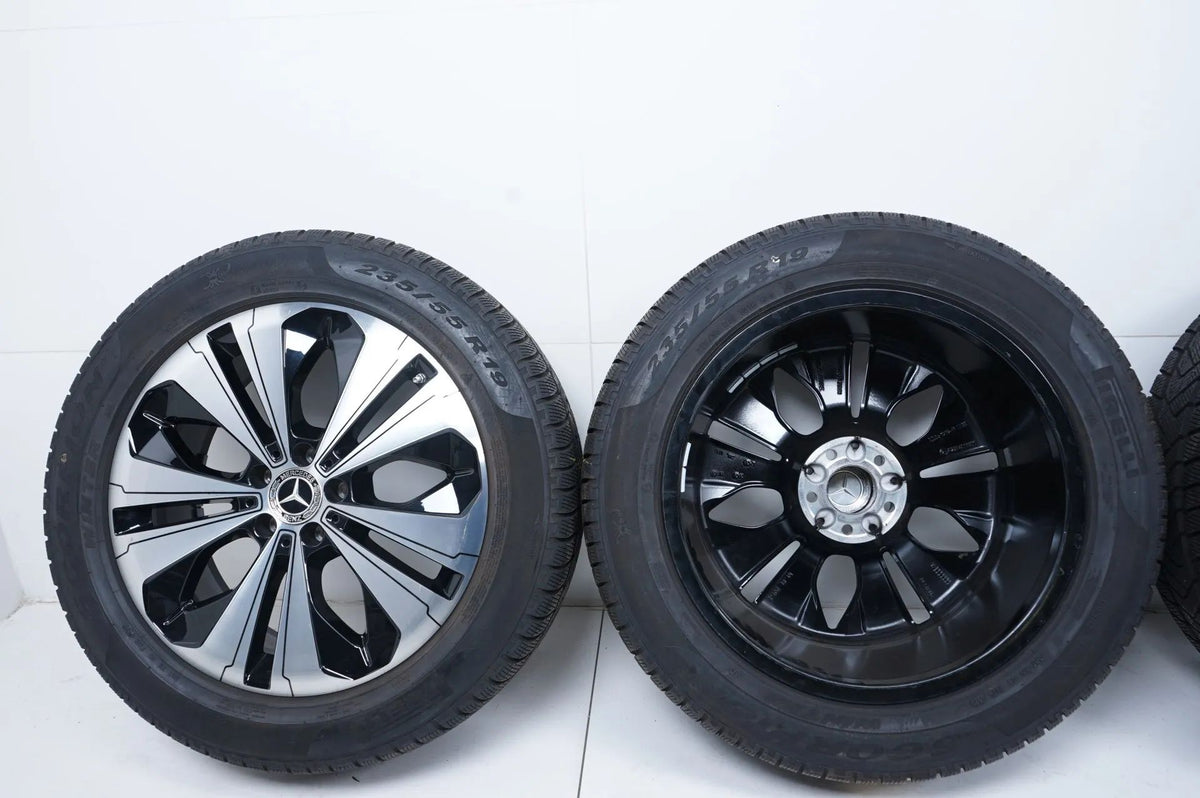 Original Mercedes EQC N293 TOP 19 inch alloy wheels winter tires winter wheels 7mm Detailansicht 17