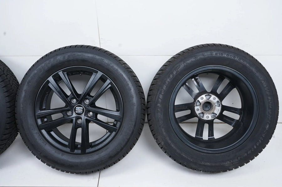 Seat Ateca winter wheels, winter tires 215/60/16 inch, 8mm tread depth