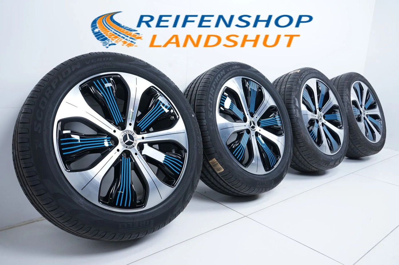 Original Mercedes EQC Alloy Wheels Summer Wheels Summer Tires 235 50 255 45 R 20 Inch