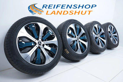 Original Mercedes EQC Alloy Wheels Summer Wheels Summer Tires 235 50 255 45 R 20 Inch