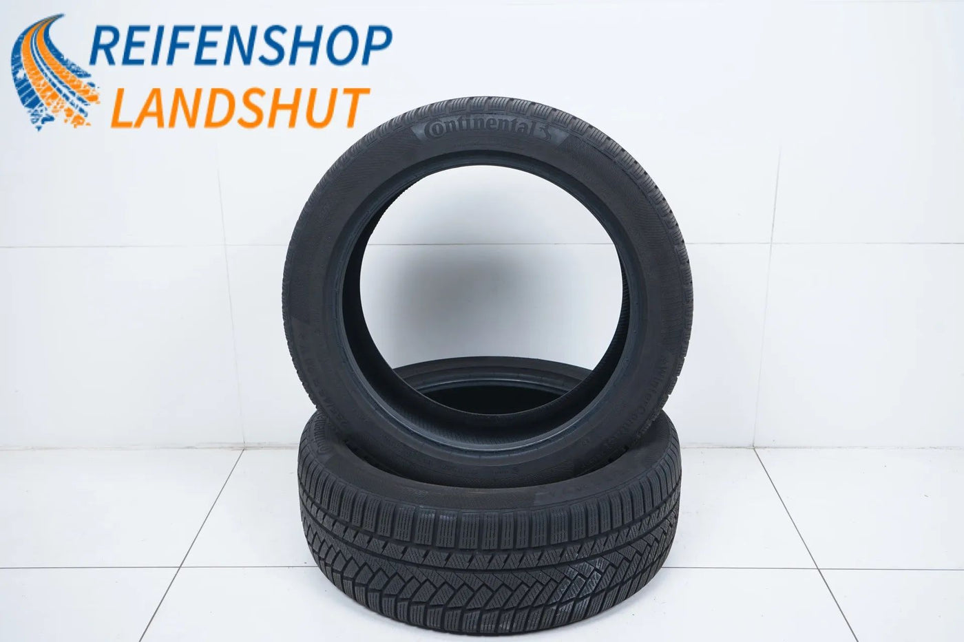 2 x Winterreifen 255 45 20 Zoll Continental ca.5 mm DOT19 AO
