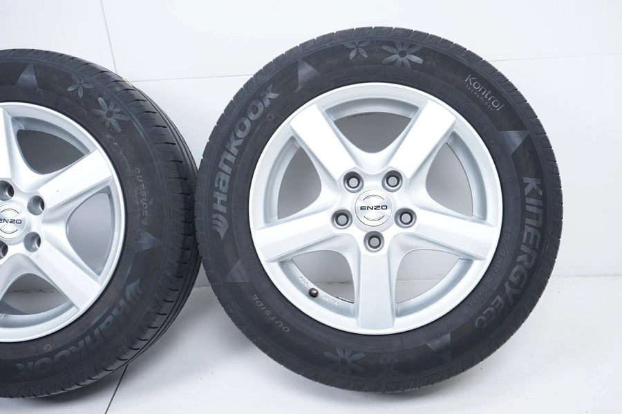 Daewoo Evanda Chevrolet Epica Allwetterräder mit neuen Allwetterreifen 195 65 15 Zoll 5x114