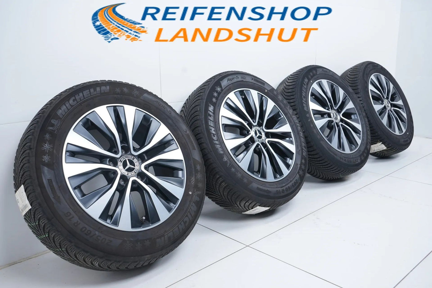 Roues et pneus hiver 16 pouces pour Mercedes Classe AB W177 W247
