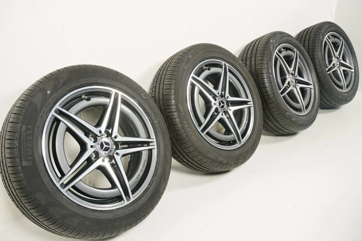 Original Mercedes EQC N293 19 inch AMG Alloy Wheels Summer Wheels Summer Tires Detailansicht 2