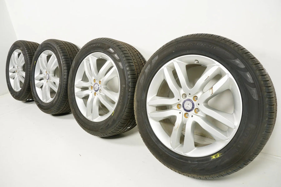 Mercedes GL W166 summer wheels, all-weather tires 275/50/20 inch, 8mm tread depth
