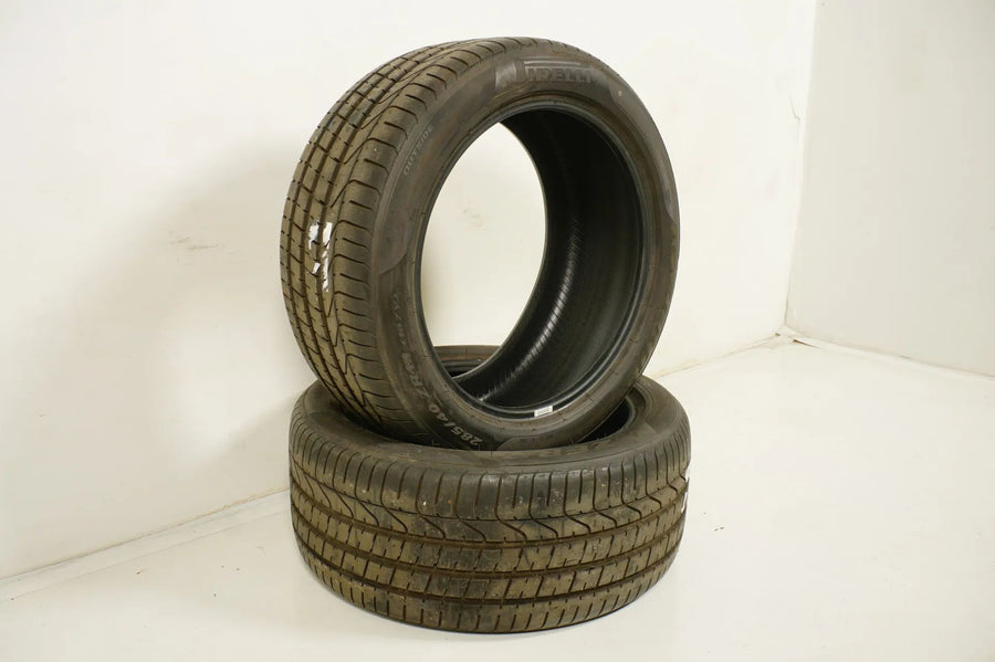2x Summer tires 285 40 19 inch approx. 7 mm Pirelli P Zero DOT14 MO