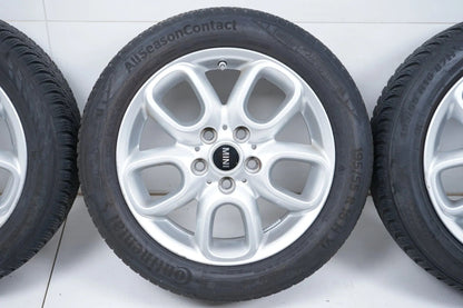 MINI F55 F56 F57 Alloy Wheels Winter Tires 195 55 16 inch 494