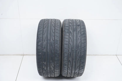 2 pneus été Dunlop 215/45/16 pouces DOT16, profondeur de sculpture d'environ 4 mm