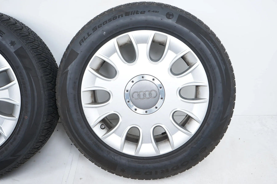 Audi A8 4E D3 lichtmetalen velgen winterwielen winterbanden 235 55 17 inch