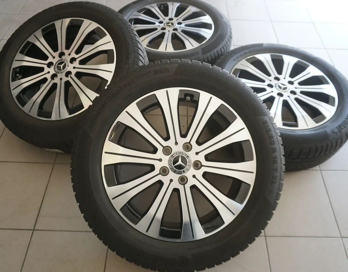 Original Mercedes EQA EQB X243 Alufelgen Winterräder Winterreifen 215 60 R18 6mm