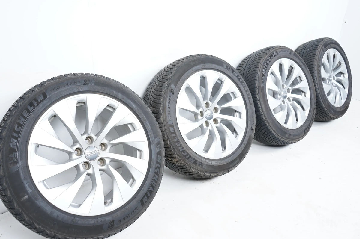 Audi A7 4K8 C8 Winterreifen Winterräder 225 55 18 Zoll 4k8601025A Vue détaillée 2