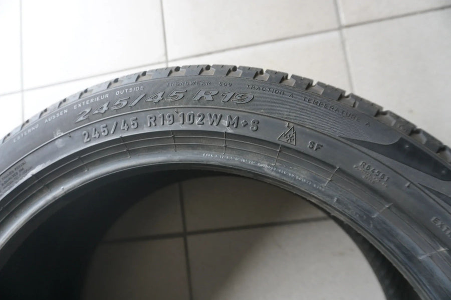 1 X 245 45 R19 102W Allwetterreifen Pirelli Scorpion Verde Allseason 6mm 2023