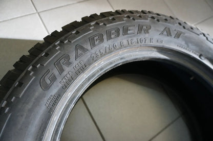 1 X 235 60 R18 107H Pneus été tout-terrain General Grabber AT 2015 10mm
