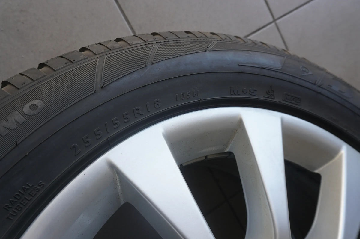 Original Mercedes ML GLE W166 Alufelgen Winterräder Winterreifen 255 55 R18 6mm Detail view 4