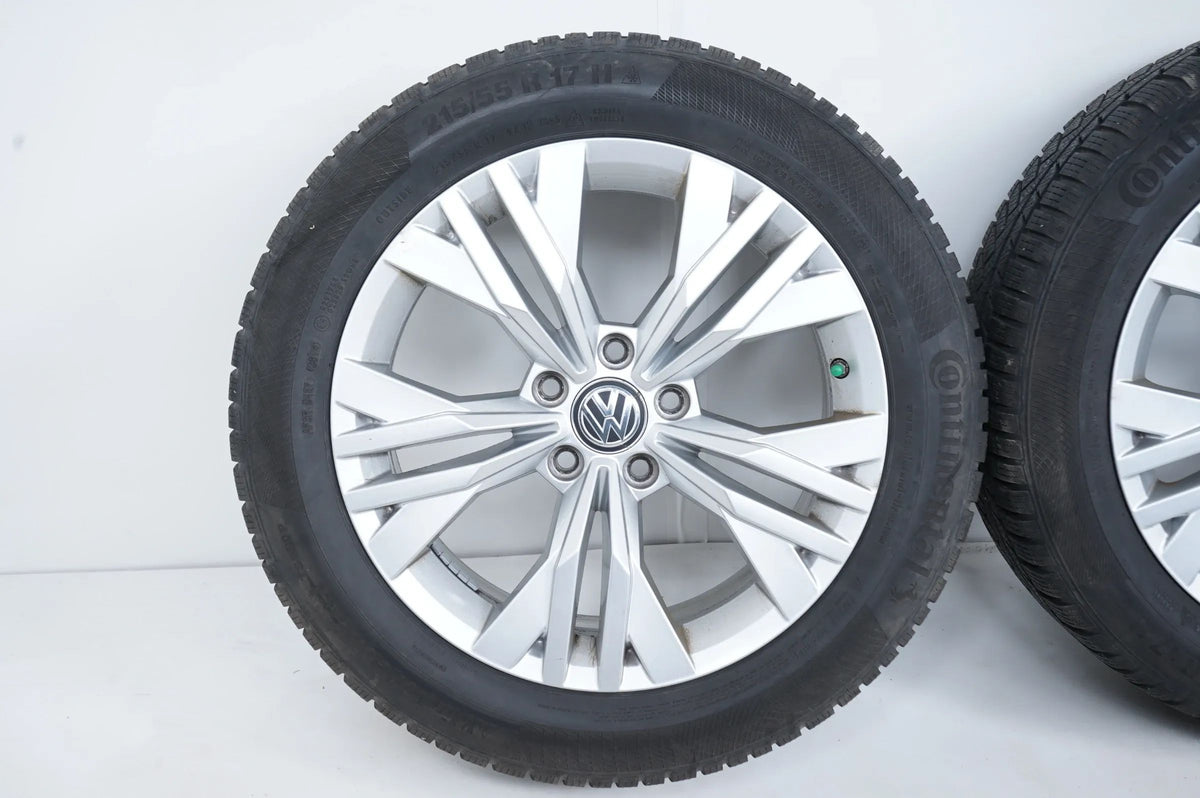 VW Volkswagen Passat Alltrack 3G Roues d'hiver Pneus d'hiver 17 pouces 3G0601025AB Detailansicht 3