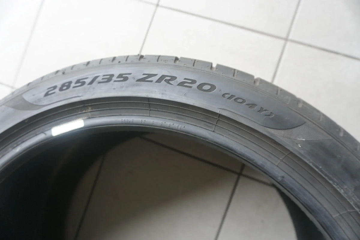 1 X 285 35 ZR20 R20 104Y Sommerreifen Pirelli P Zero PZero * 2023 5mm Detailansicht 4