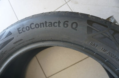 2 X 215 55 R17 94V Sommerreifen Continental EcoContact 6 Q 2022 3mm