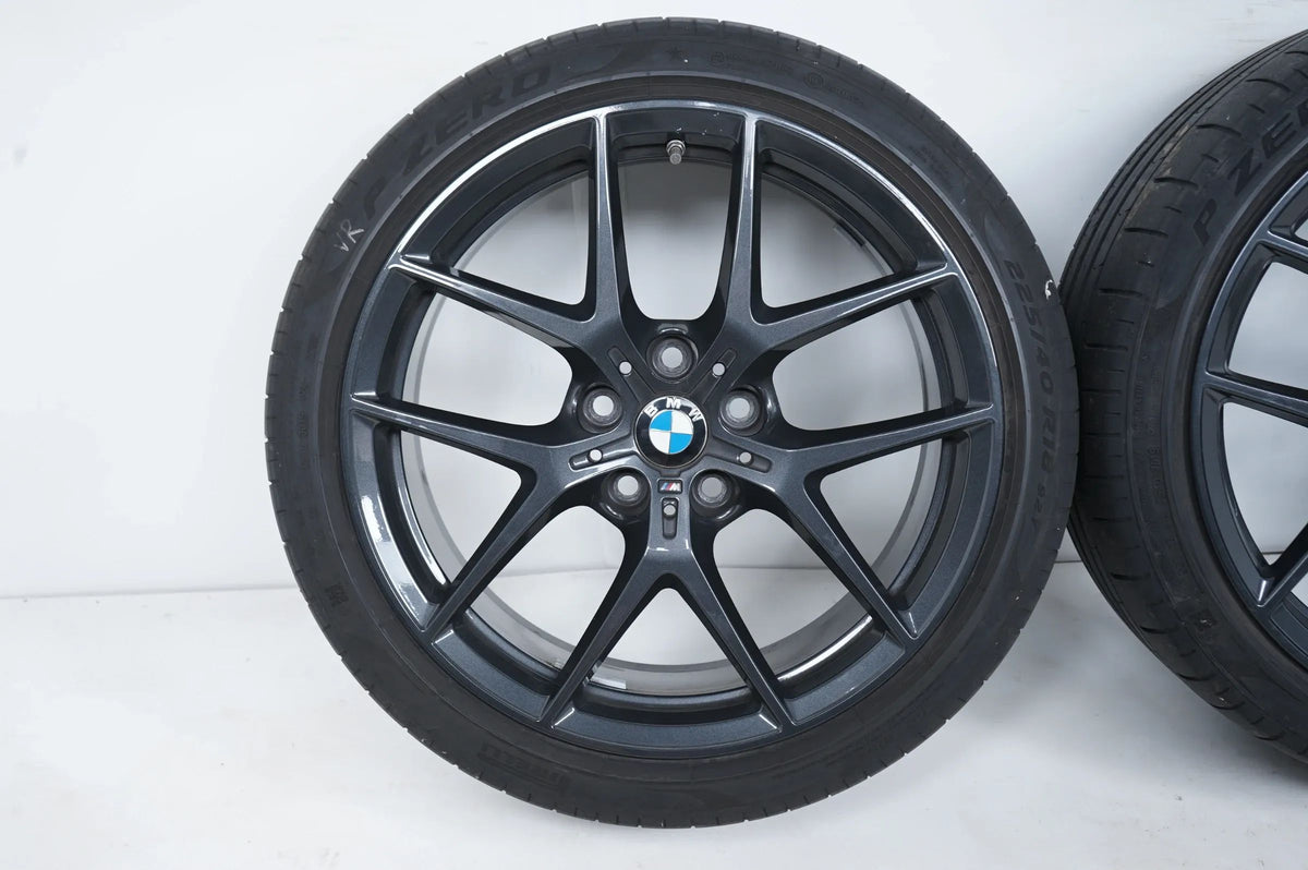 Bmw 1er 2er F40 F44 Sommerräder Sommerreifen Alufelgen 18 Zoll 554M 8092353 Detailansicht 3