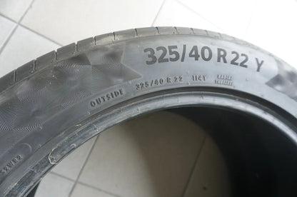 1 X 325 40 R22 114Y Sommerreifen Continental PremiumContact 6 MO-S 2019 6mm