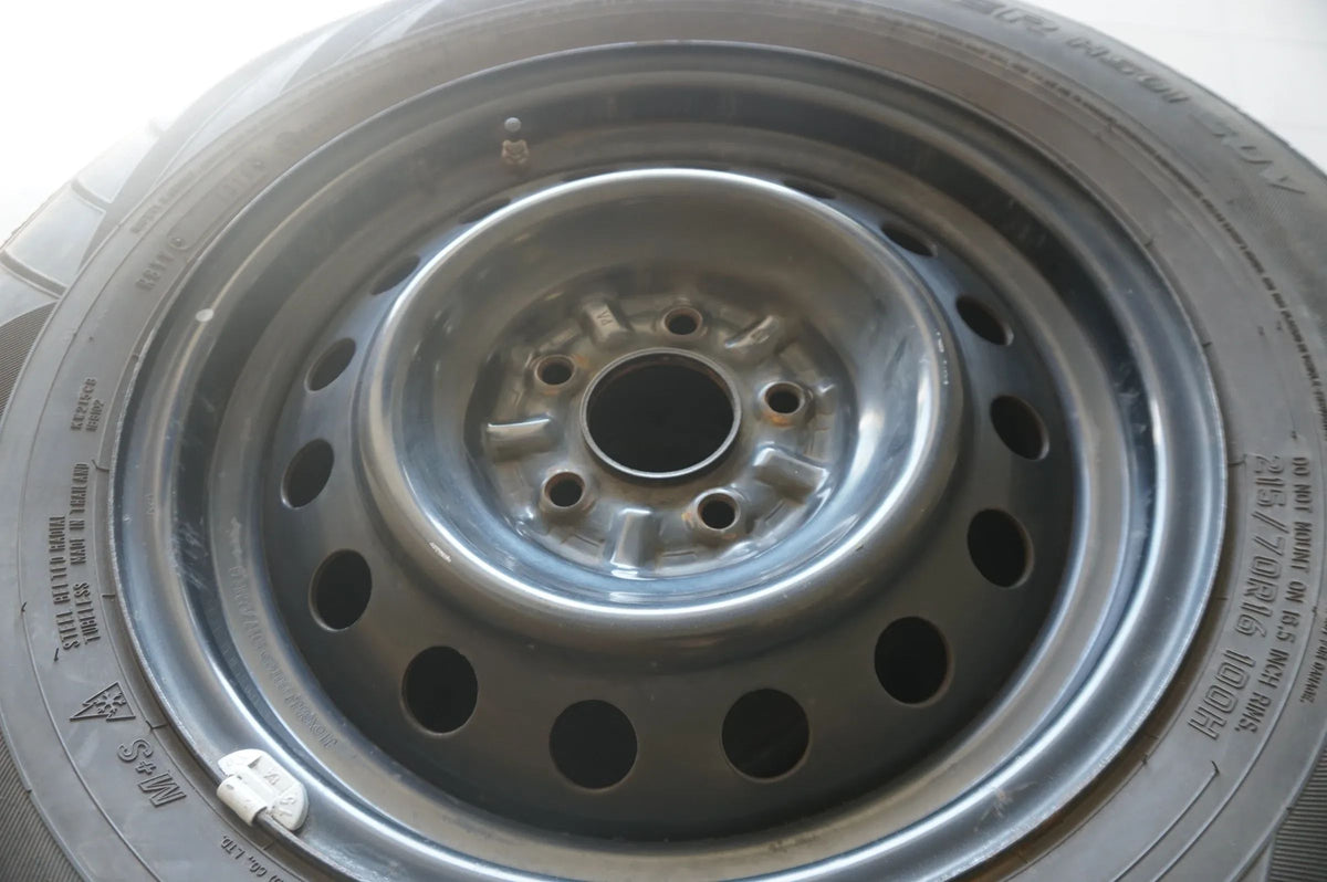 Hyundai Tucson TL iX35 Stahlfelgen Winterreifen Winterräder 215 70 R16 2018 6mm Detailansicht 4
