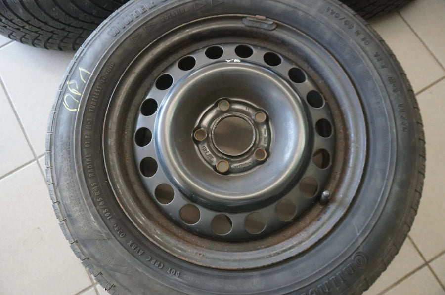 OPEL Astra G Corsa C Vectra B cerchi da 15 pollici cerchi in acciaio 2150129 6 x 15 ET49