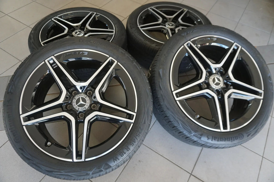 Mercedes A-Klasse W177 CLA C118 TOP 18Zoll AMG Alufelgen Sommerreifen 225 45 R18