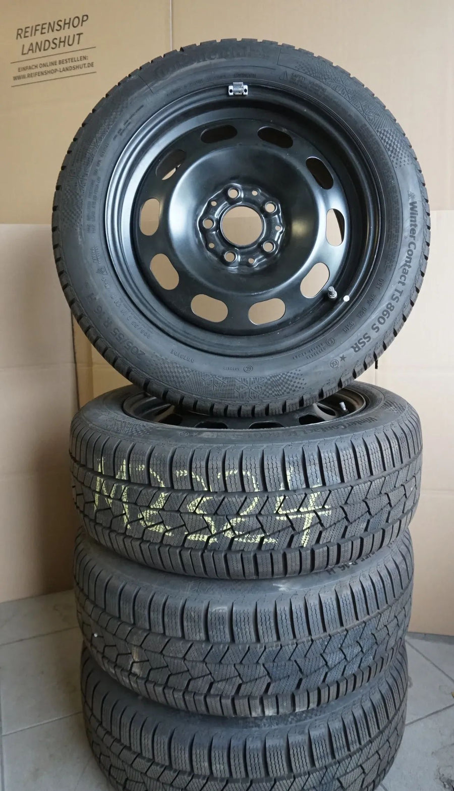 Original BMW 1er F40 2er F44 Stahlfelgen Winterräder Winterreifen 205 55 R16 8mm