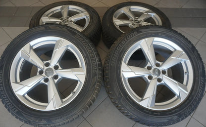 Original Audi A6 C8 4K Allroad Alufelgen Winterräder Winterreifen 235 55 R18 8mm