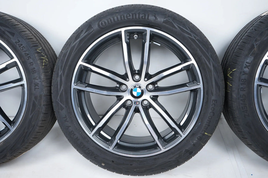 Jantes été pneus été BMW Série 5 G30 G31 alliage 18 pouces 662M 8093405
