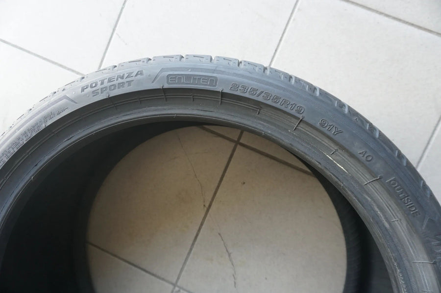 1 X 235 35 R19 91Y Sommerreifen Bridgestone Potenza Sport AO 2024 6,5mm