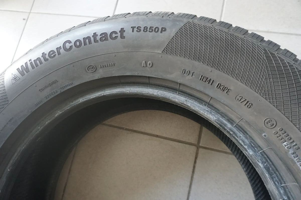 2 X 235 65 R17 104H Winterreifen Continental WinterContact TS850P AO 2016 5mm Vue détaillée 3