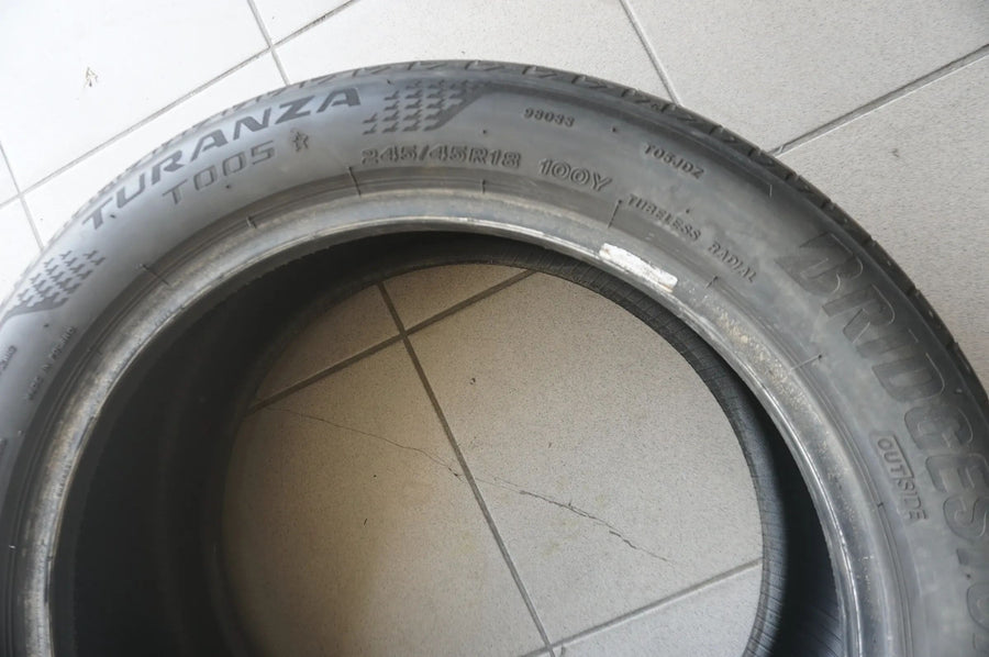 1 X 245 45 R18 100Y Sommerreifen Bridgestone Turanza T005 * 2019 4,5mm