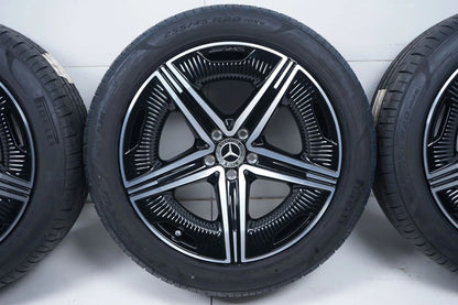 New Mercedes EQS V297 W297 summer wheels, summer tires, 20 inch