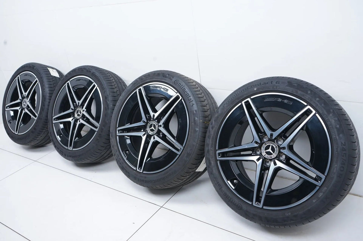 Mercedes C Class W206 summer tires, summer wheels AMG 18 inch Detailansicht 8