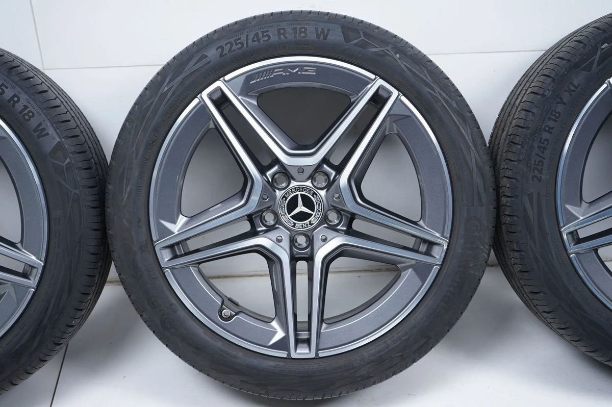 Mercedes AB Class W177 B247 Summer Wheels Summer Tires 18 Inch Detailansicht 4