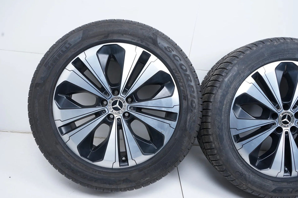 Original Mercedes EQC 19 inch alloy wheels winter tires winter wheels 235 55 R19 7mm Detailansicht 3