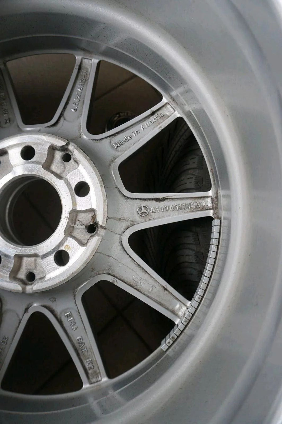 Original Mercedes A-Klasse W177 B-Klasse W247 CLA 16 Zoll Alufelgen Winterreifen