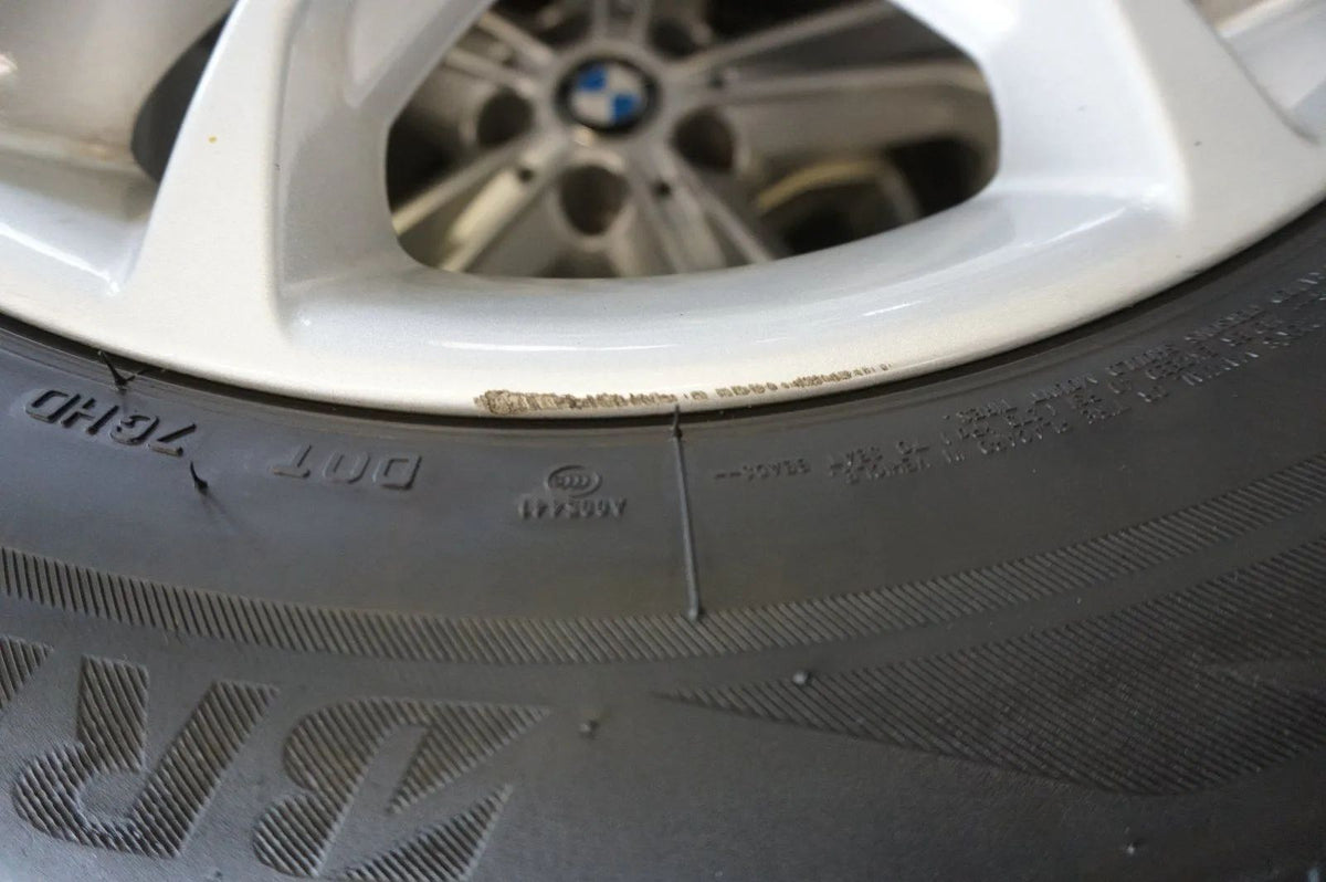 Jantes en alliage d'origine BMW X3 G01 X4 G02 Roues complètes hiver Pneus hiver 225 60 R18 6mm Vue détaillée 6