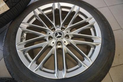 Original Mercedes S-Class W223 V223 Alloy Wheels Summer Tires 255 45 R19 Inch 8mm