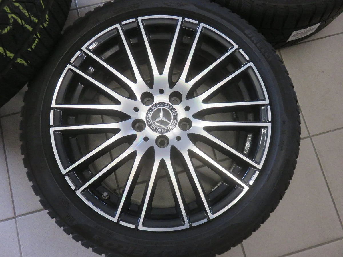 Original Mercedes C-Class W206 S206 18 Inch Alloy Wheels Winter Wheels Winter Tires Detailansicht 5