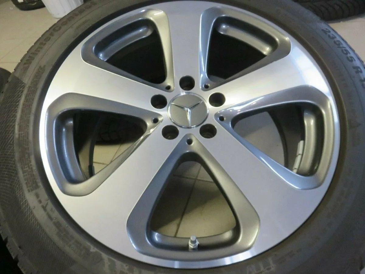 Original Mercedes GLC X253 C253 TOP 19 inch alloy wheels winter wheels winter tires Detail view 3