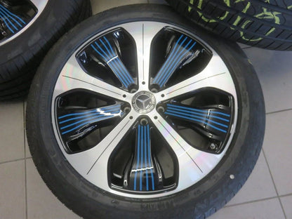 Jantes alliage d'origine Mercedes EQC N293 C293 20 pouces pneus été 8mm