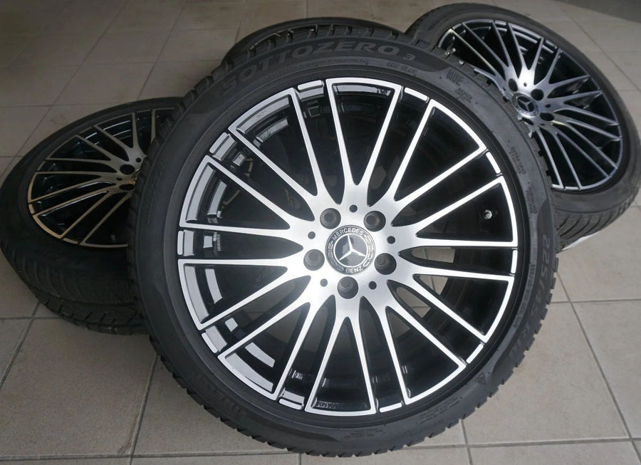 Original Mercedes C-Class W206 S206 18 Inch Alloy Wheels Winter Wheels Winter Tires